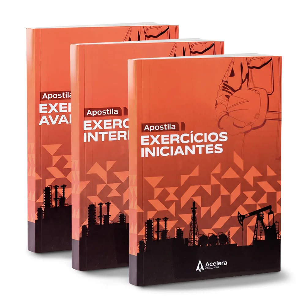 Combo de Apostilas Exercício Físicas (Iniciante, Intermediário, Avançado)